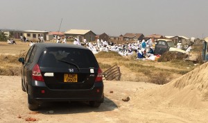 The White Garment Sect meet in open fields around the city